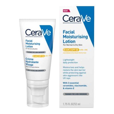 CeraVe AM SPF 50 Facial Moisturizing Lotion