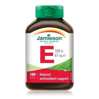 Jamieson Vitamin E 100 IU softgels