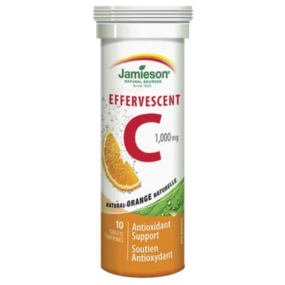 Jamieson Effervescent C 1000mg Tablets