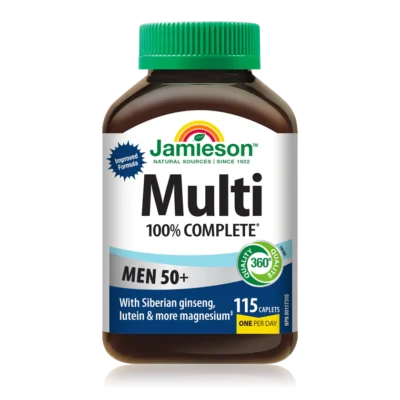 Jamieson Multi 100% Complete Men 50+ Caplets