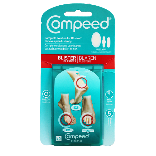 Comped Plaster Compeed Blisters Plasters Assorted 5s - BetterLife KE