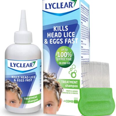 Lyclear Shampoo with comb 200ml