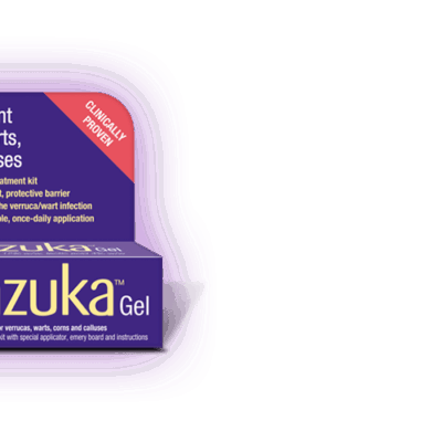 Wart and verruca treatment gel
