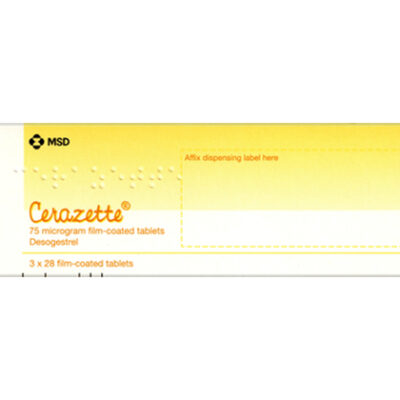 Cerazette 75mcg tablets