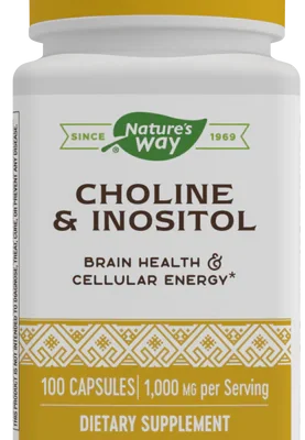 Nature’s Way Choline & Inositol Capsules