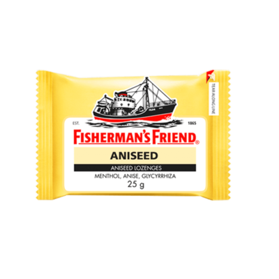 Aniseed menthol throat lozenges