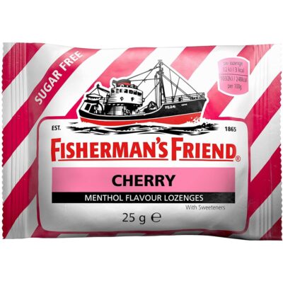 Fishermans Friend Cherry & Menthol Lozenges Sugar Free