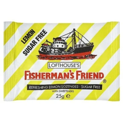 Fishermans Friend Lemon & Menthol Sugar Free