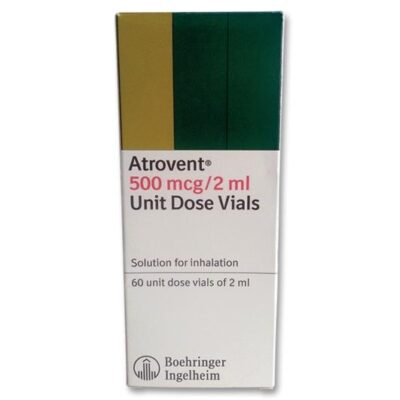 ATROVENT UNIT DOSE 500MCG 2ML 20`S