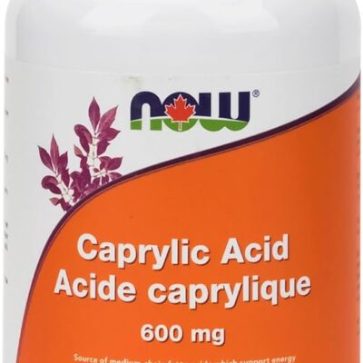 Caprylic Acid 600mg Caps